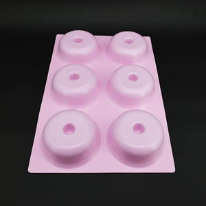 Mooie prijs PP plastic siliconen mal dessert <span class=keywords><strong>donut</strong></span> maker machine met luchtdruk voor gist donuts aanpasbare voedselvorm - Product Image 4