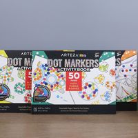 Livre de mathématiques puzzle et de graffiti coloré pour enfants personnalisé format A4 50 pages détachables cahier d'activités marqueurs de points pour le plaisir et l'éducation