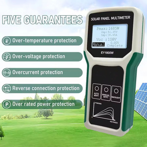 Multímetro Solar EY1800W 20-120V 0-60A, Probador Automático/Manual Inteligente con Pantalla LCD, Portátil para Sistemas Fotovoltaicos EY1800W, Medidor de Voltaje Solar - Product Image 3