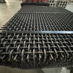 Maille de tamis ondulée galvanisée à <span class=keywords><strong>prix</strong></span> compétitif, tamis vibrant robuste pour pierres concassées et sable - Product Image 3