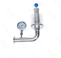 Vanne d'étanchéité d'eau automatique en acier inoxydable 304 pour réservoir de Fermentation de bière vanne d'échappement de réduction de pression sanitaire papillon