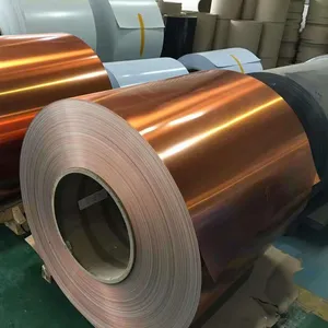 彩色涂层钢卷PPGI RAL9002屋面卷材热卷中国供应商工厂