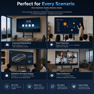 Pizarra Digital Interactiva 4K, Pizarra Inteligente para Presentaciones y Colaboración en el Aula - Product Image 4