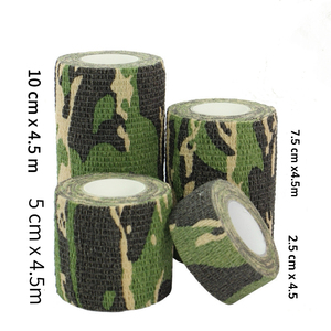 เทปพันแผลลายพรางแบบยืดหยุ่นชนิดไม่ทอ สำหรับกีฬาและการดูแลหลังสัก - Product Image 6