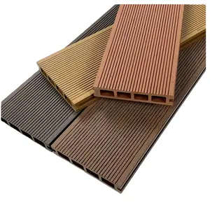 Outdoor WPC Decking Plastic Lumber Wood Composite Wholesale Flooring Board