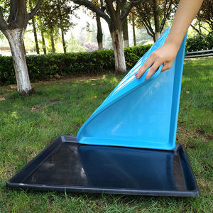 Dayanıklı yıkanabilir ucuz köpek sandık Pan evcil hayvan kafesi alt tepsi değiştirme plastik tepsi için köpek kafesi - Product Image 2