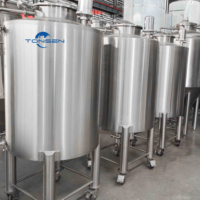 Réservoirs de Fermentation et de Stockage en Acier Inoxydable pour Brasseries et Usines de Boissons avec Engrenages