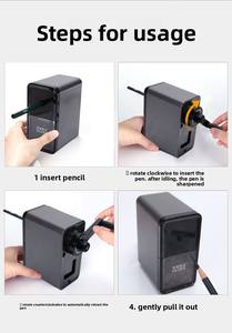 <span class=keywords><strong>Temperino</strong></span> <span class=keywords><strong>Professionale</strong></span> per Matite da Disegno a Carboncino, per Studenti d'Arte, Artisti, Bambini e Scuole - Product Image 4