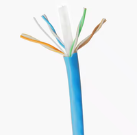Kabel Patch Ethernet Cat6 UTP Tanpa Kusut Grosir, 4 Pasang Tembaga Twisted Pair, Kabel RJ45 untuk Instalasi Jaringan LAN Gigabit