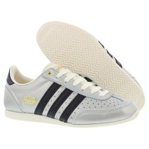 Chaussures Adidas Japan en cuir pour femmes, baskets tendance en toile noire, crème et blanche avec semelle en alumine - Product Image 4