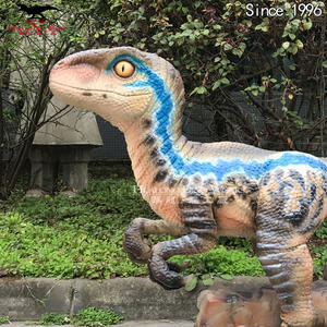 Parc d'attractions jurassique, dinosaure intelligent animatronique à IA, velociraptor, dinosaures marcheurs - Product Image 6