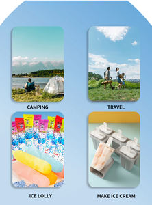 Soporte para paletas de helado de neopreno personalizado al por mayor, mangas aislantes de dibujos animados impermeables de estilo moderno - Product Image 4