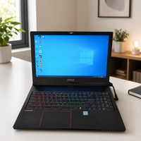 MSI GS63VR 7RF Intel Core I7-7700HQ GTX 1060 6GB Grafis Khusus 8GB DDR4 RAM 256GB SSD 15.6 Inci FHD Notebook Gaming