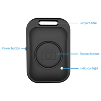 Télécommande de téléphone ABS flexible avec sans fil-Créez des photos et des vidéos étonnantes-Fonctionne avec la plupart des smartphones (iOS/Android)