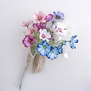 Fleur artificielle de cosmos unique, 30cm-100cm de haut, en soie, haute simulation, pour décoration intérieure et extérieure, idéale pour balcon - Product Image 4