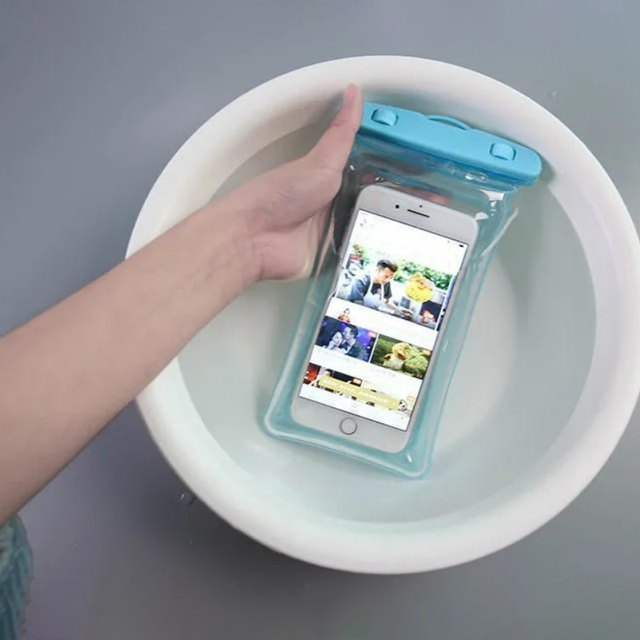 Universal Waterproof Phone Pouch Floating Diving Swimming Mobilephone Bag Sealing Cell Phone Pocket Case