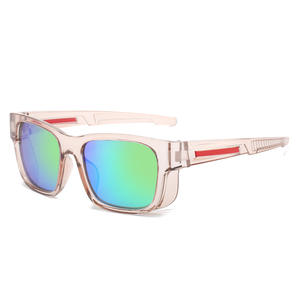 Mode ins classique sport lunettes de soleil hommes rétro cyclisme nuances uv400 gros haute qualité lentes de sol logo personnalisé <span class=keywords><strong>2023</strong></span> - Product Image 4