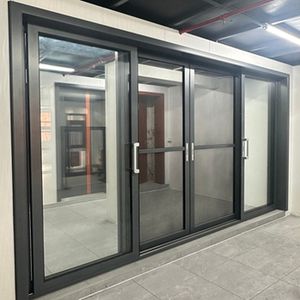 Sistema Scorrevole a Scomparsa in Vetro e Lega di Alluminio Moderno con Isolamento Termico per Esterni di Case, Hotel e Ville, Doppio Vetro Temperato - Product Image 3