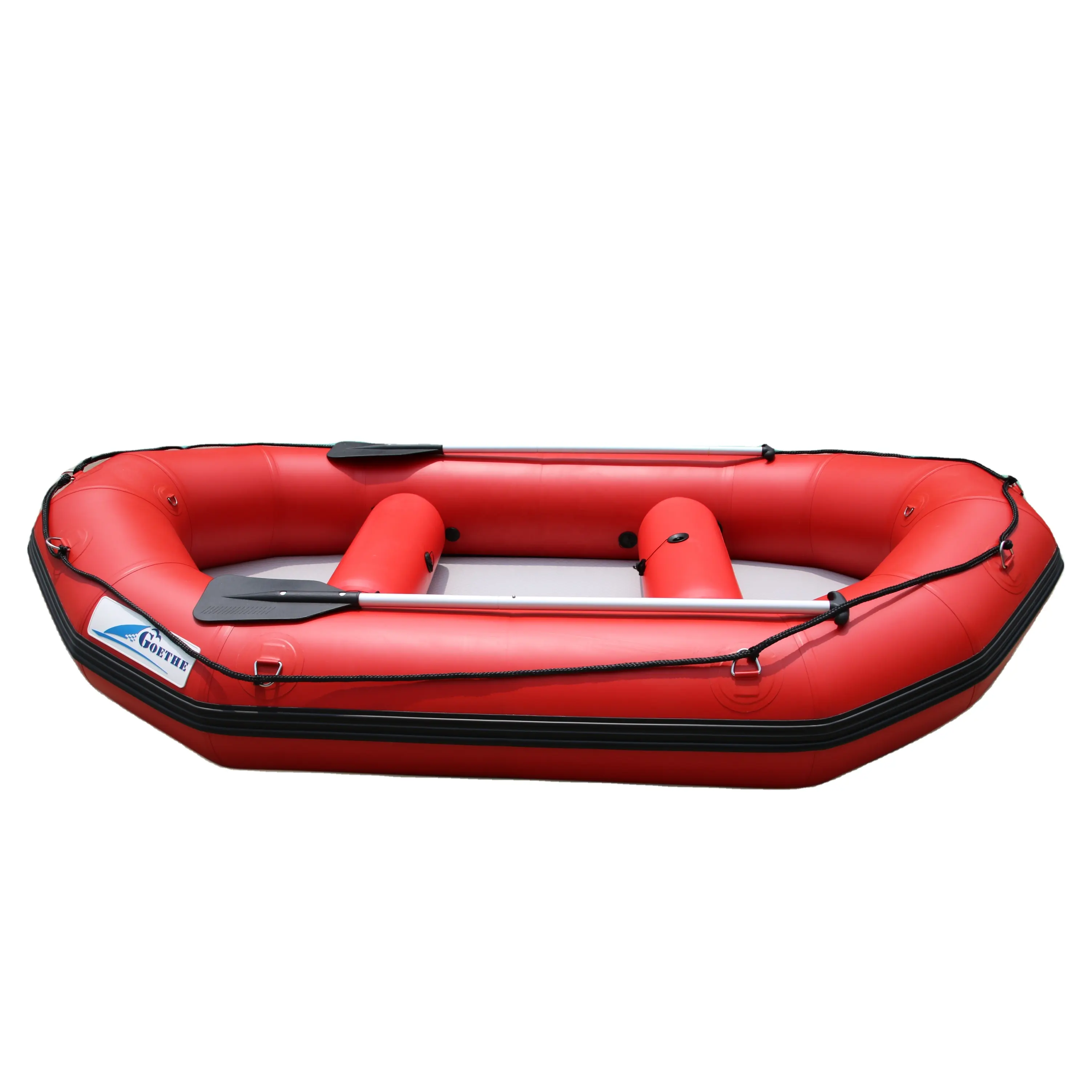 Goethe Goboat Thuyền Đi Bè Bơm Hơi PVC GTP290 CE Thuyền Trôi Nổi Bơm Hơi Nước Màu Trắng Bè Sông