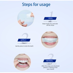 Bandes correctrices de couleur premium 12% PAP, kit de blanchiment <span class=keywords><strong>dentaire</strong></span> avec résultats visibles en 7 jours pour une séance de beauté esthétique - Product Image 6
