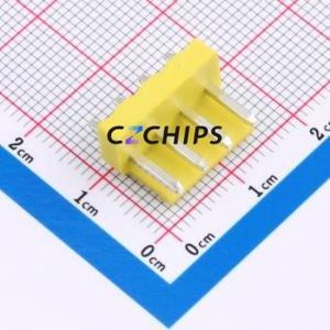 ZX-VH3.96-4PZZ-Y Wire-to-Board Pin Header Through hole Component (THT),P=3.96mm Connector 1x4P 3.96mm Through Hole VH - Product Image 1