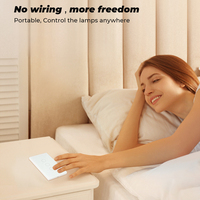 Interrupteur tactile sans fil SMATRUL Brésil US 1/2/3 Gang, lumière RF 433Mhz, télécommande, maison intelligente, verre trempé, lampe ASK Ev1257