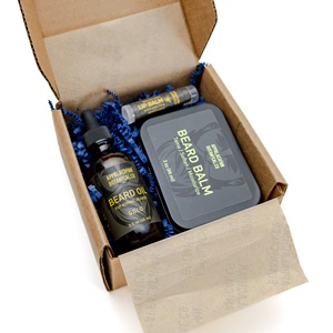 Appalachian Botanical Co <b>Beard</b> Oil And Balm Gift Set 2 Oz And 3 Oz For Normal <b>Beards</b> Moisturizing Unscented - Product Image 1