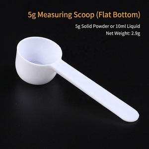 <span class=keywords><strong>Cuchara</strong></span> Medidora <span class=keywords><strong>de</strong></span> Plástico <span class=keywords><strong>de</strong></span> 10 cc, 10 ml, <span class=keywords><strong>5</strong></span> <span class=keywords><strong>Gramos</strong></span> para Polvos, Granos, Café, Alimentos para Mascotas, Repostería, Proteínas y Otros Productos Secos - Product Image 5