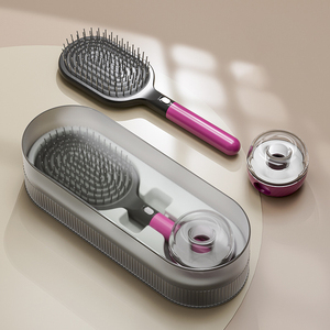 Salon Results <span class=keywords><strong>Brosse</strong></span> à <span class=keywords><strong>cheveux</strong></span> avec poils en nylon résistant à la chaleur Coussin Coffret cadeau <span class=keywords><strong>Brosse</strong></span> à <span class=keywords><strong>cheveux</strong></span> démêlante <span class=keywords><strong>pour</strong></span> hommes femmes Tous types de boucles - Product Image 6