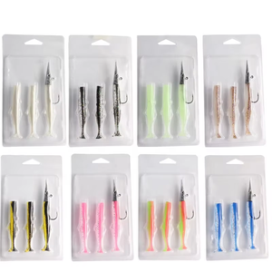 115mm 14g <span class=keywords><strong>Needlefish</strong></span> Jig Head señuelo de PVC suave aparejado cabeza de plomo anzuelo cebo para pesca de trucha lubina en ríos lagos arroyos - Product Image 6