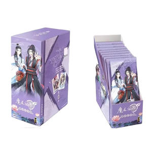 Vente en gros de carte de signature Kayou Patriarche de la magie <span class=keywords><strong>Dao</strong></span> VOL.3 Drunken Dream Carte de collection Wei Wuxian Blue Forgetting Machine - Product Image 1