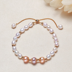 Manufacturer's Source for Cross-Border Live Streaming Small Accessories Pearl Jewelry Fashion <b>Chain</b> Link Bracelets for Internet - Product Image 5