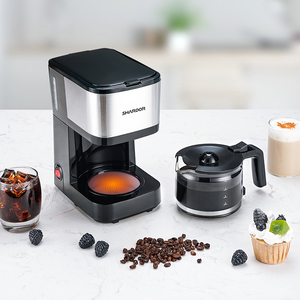 Macchina per Caffè Americano Elettrica da 0,8L, Macchina Automatica per Caffè Espresso, Macchina per Caffè Portatile per Casa e Ufficio - Product Image 4