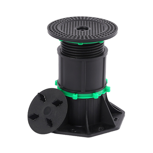 قطع أرضية حجرية عالية الجودة بارتفاع قابل للتعديل ، قاعدة تسوية ذاتية للديكور المنزلي الخارجي ، حقن بلاستيك مصبوب - Product Image 1