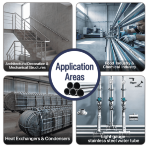 Chất Lượng Tốt Dịch Vụ Xuất Sắc Thép Không Gỉ Hình Chữ Nhật Hàn Ống Lan Can Thiết Kế Ống Tròn Từ Nhà Máy Vinmay - Product Image 2