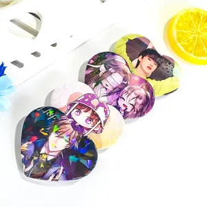 High-quality printer pin personalized placement machine button love heart-shaped badge manufacturer