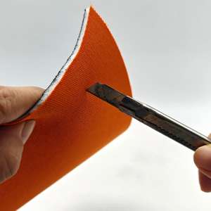 100% polyester Oxford <span class=keywords><strong>tissu</strong></span> PU enduit tricoté laminé Auto tête d'affiche style uni toit de plafond de voiture - Product Image 3