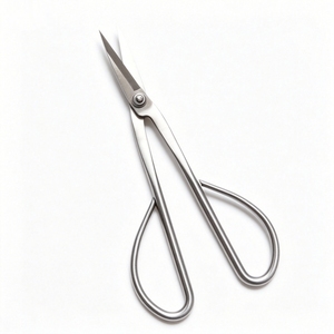 All Metal <strong>Long</strong> <strong>Handle</strong> DIY Bonsai Scissors Floral Trimming <strong>Shears</strong> for Ikebana Flower Arrangement Wholesale - Product Image 4