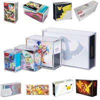 Étui magnétique en acrylique résistant aux UV à 99 % pour cartes TCG 151 Pokémon Blooming Waters Sea & Sky – Étui de collection premium