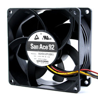 SANYO 9GV0912P1G061 12VDC 4.1A 90*90*38MM 9038 9CM SANYO Kipas Pendingin Aksial Bantalan Bola Asli