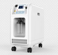 Concentrateur d'oxygène vétérinaire portable avec écran LCD, 93% PSA, générateur d'oxygène portable pour animaux de compagnie avec nébuliseur et moniteur SpO2
