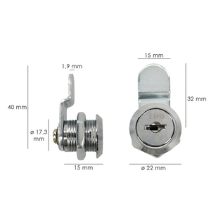 Serratura di Ricambio per Cassetta Postale - Product Image 2