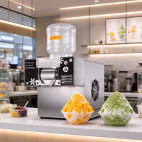 Vente directe d'usine, machine à glace en flocons de neige en acier inoxydable, machine à glace pilée, machine à faire des glaces