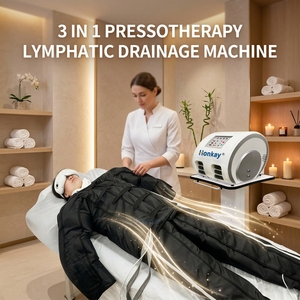 High Quality 24 Air Bags Air Compression Lymphatic Drainage Machine Cellulite Reduction Pressotherapy Machine for leg Massage - Product Image 1