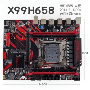 เมนบอร์ด X99 รุ่นฮิตขายดีปี 2024 รองรับซ็อกเก็ต LGA 2011-3 สำหรับคอมพิวเตอร์ตั้งโต๊ะเล่นเกม ซีรีส์ X99 เมนบอร์ด X99 สำหรับเซิร์ฟเวอร์ เมนบอร์ด X99 - Product Image 2