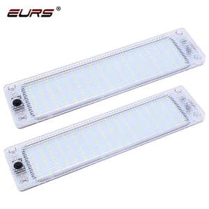 Nouvel éclairage de dôme magnétique COB haute luminosité avec couvercle 12V-85V pour camping-car, camion, éclairage intérieur de voiture - Product Image 1