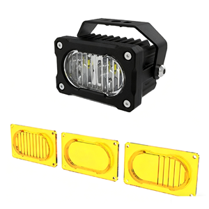 Feux de travail à LED Retrofit 12V pour voiture, moto, VTT, camion, bateau, SUV, éclairage auxiliaire de conduite, éclairage d'inondation 20W 2000LM - Product Image 1
