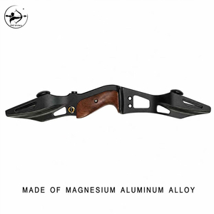 PMZ Archery - Empuñadura para Arco Recurvo de 17 Pulgadas, Sistema <span class=keywords><strong>ILF</strong></span>, Mango de Aleación Metálica, 865 g, Compacta, Duradera, Ergonómica y Ajustable para Práctica de Tiro con Arco - Product Image 4