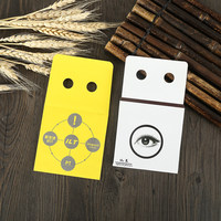 Sobre de Embalaje Personalizado para Lentes Ópticas, Bolsa de Papel Recubierto para Lentes de Gafas con Relleno de Algodón, Ecológico