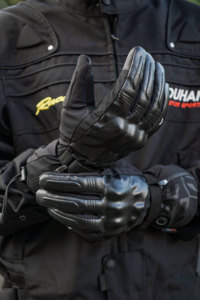 Guantes Calefactables con Batería Recargable, Guantes de Carreras con Calefacción Eléctrica, Guantes de Cuero para Motocicleta, Esquí y Nieve para Hombre y Mujer - Product Image 6